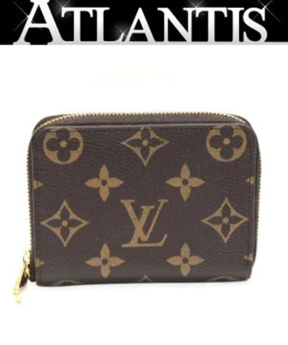 Louis Vuitton Zippy Wallet Coin Compact Wallet Pass Case Wallet Monogram